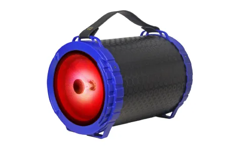 1000 Watts Peak Power 6.5" Portable Bluetooth Speaker with LED Lights