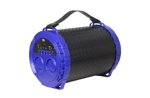 1000 Watts Peak Power 6.5" Portable Bluetooth Speaker with LED Lights