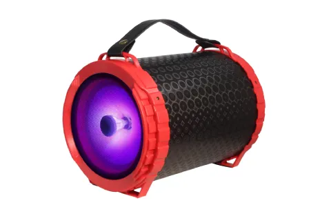 1000 Watts Peak Power 6.5" Portable Bluetooth Speaker with LED Lights