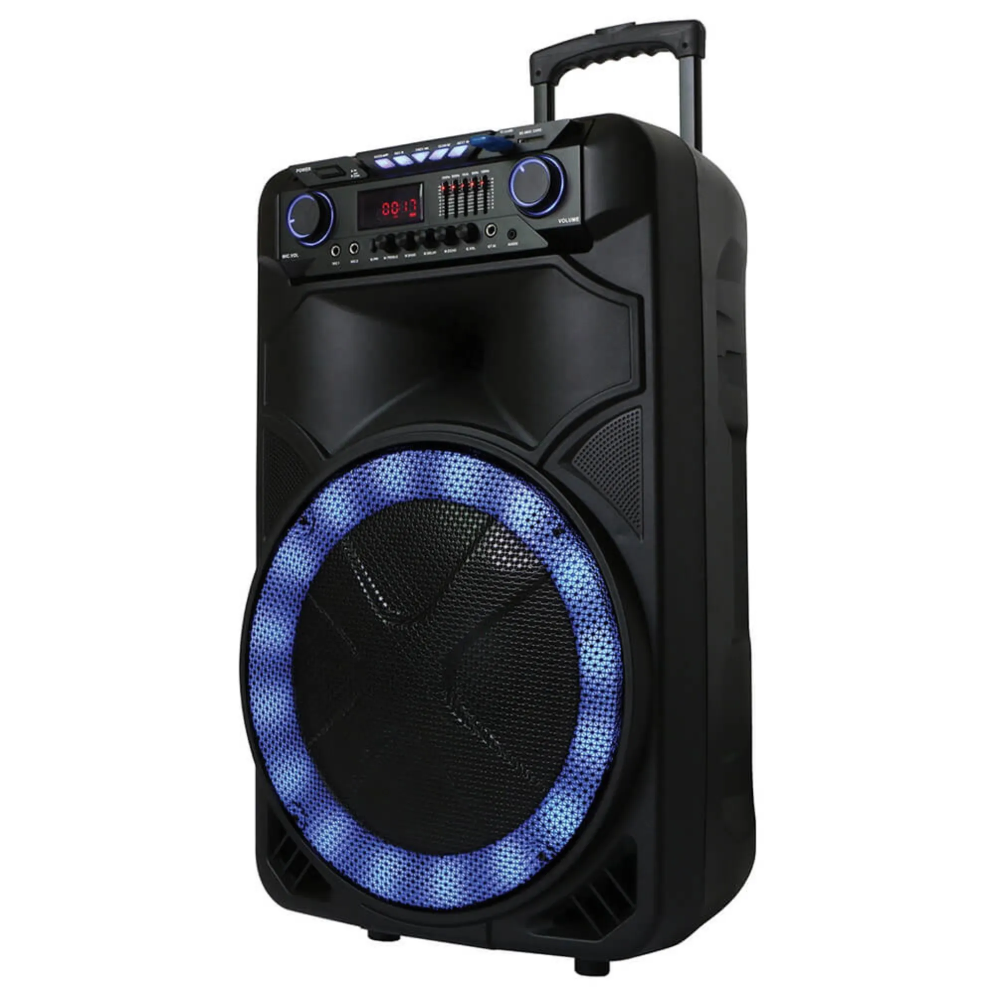 15" Portable Bluetooth Speaker with Stand