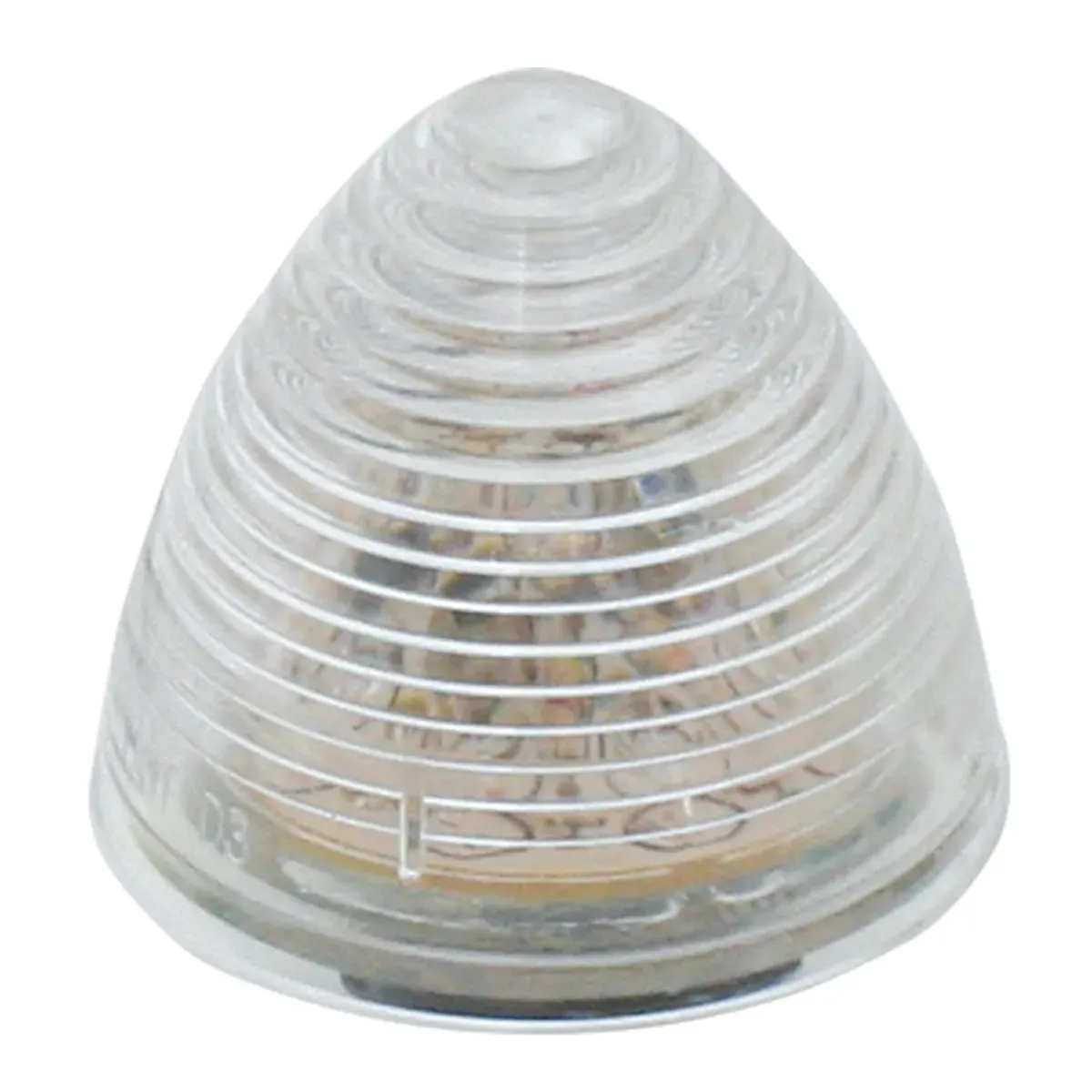 79307 2.5" BEEHIVE RED/CLEAR 13-LED LIGHT