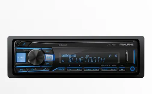 Alpine UTE-73BT Advanced Bluetooth® Mech-less Digital Receiver