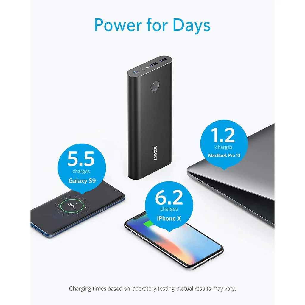 Anker PowerCore  26800mAh PD 45W with 60W PD Charger   Charger Powerport III Mini Black