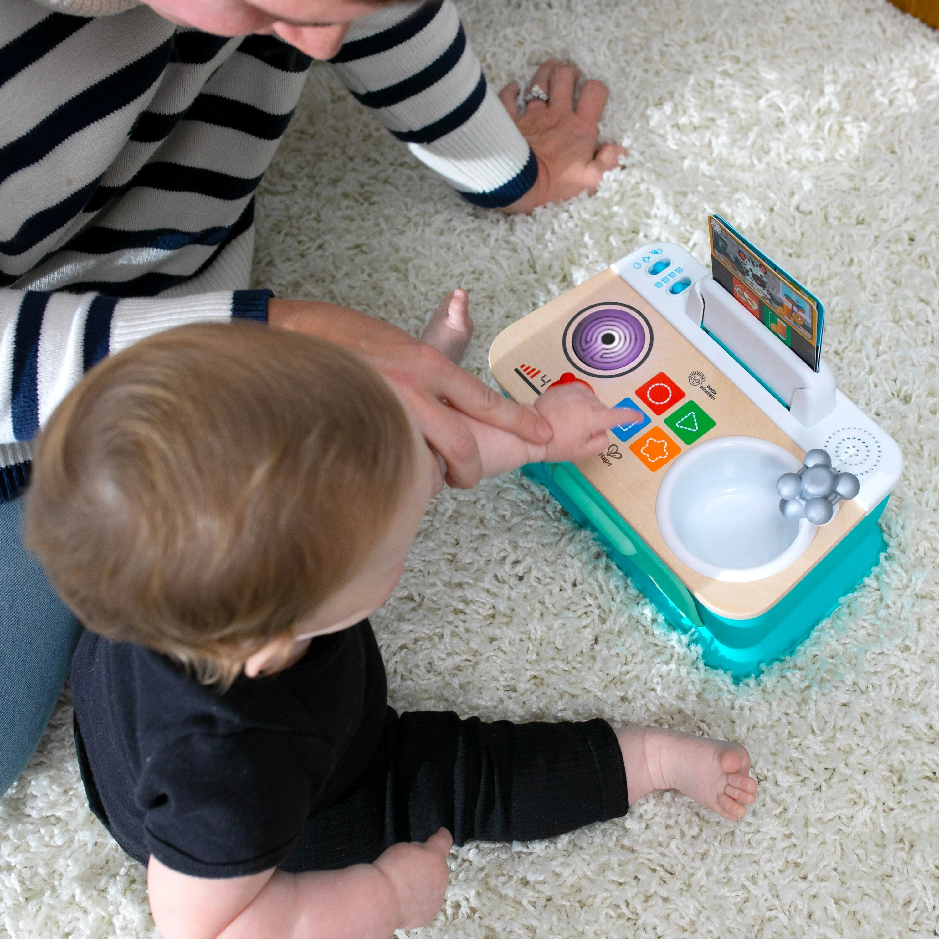 Baby Einstein   Hape Magic Touch Kitchen Pretend to Cook Toy, Ages 9 Months and Up