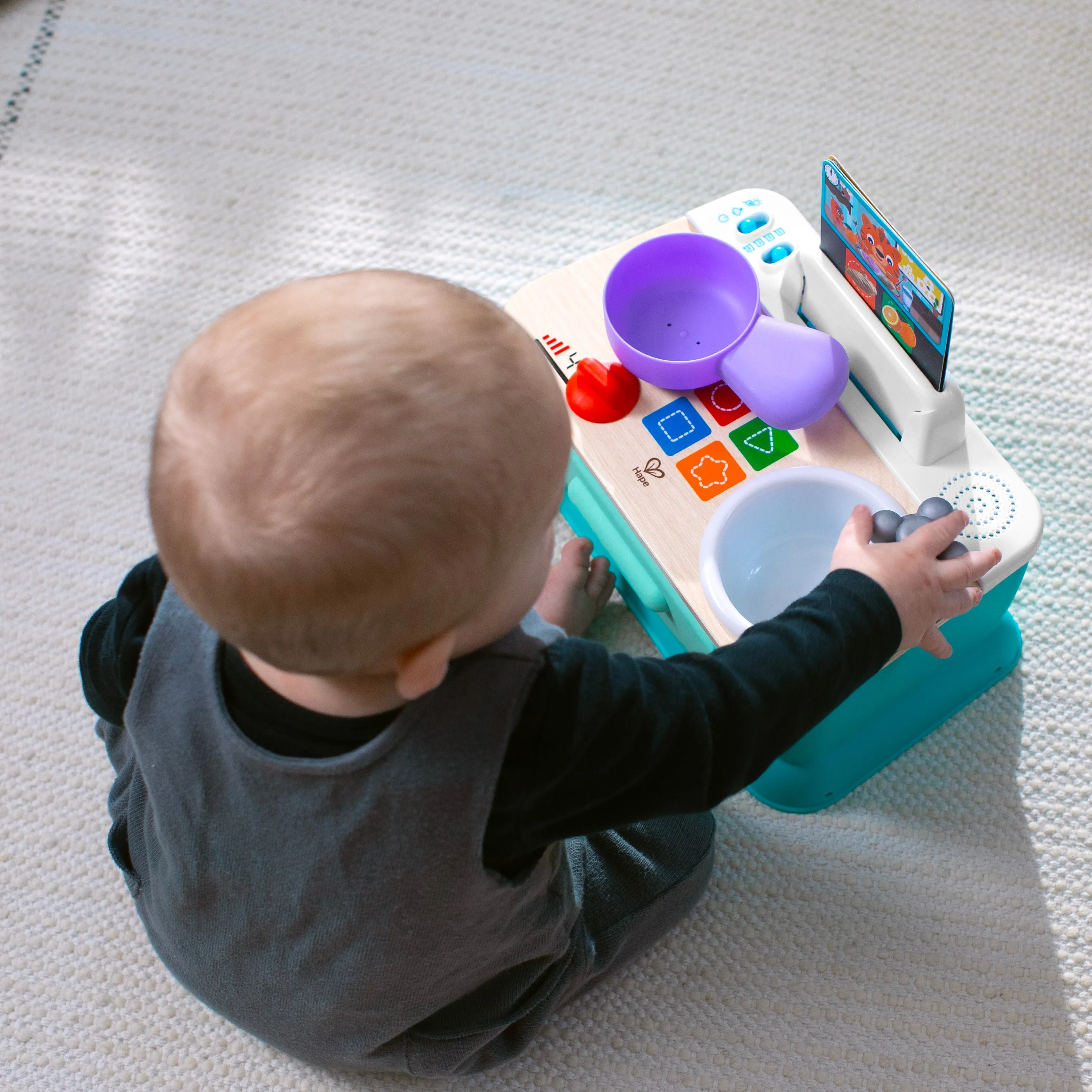 Baby Einstein   Hape Magic Touch Kitchen Pretend to Cook Toy, Ages 9 Months and Up