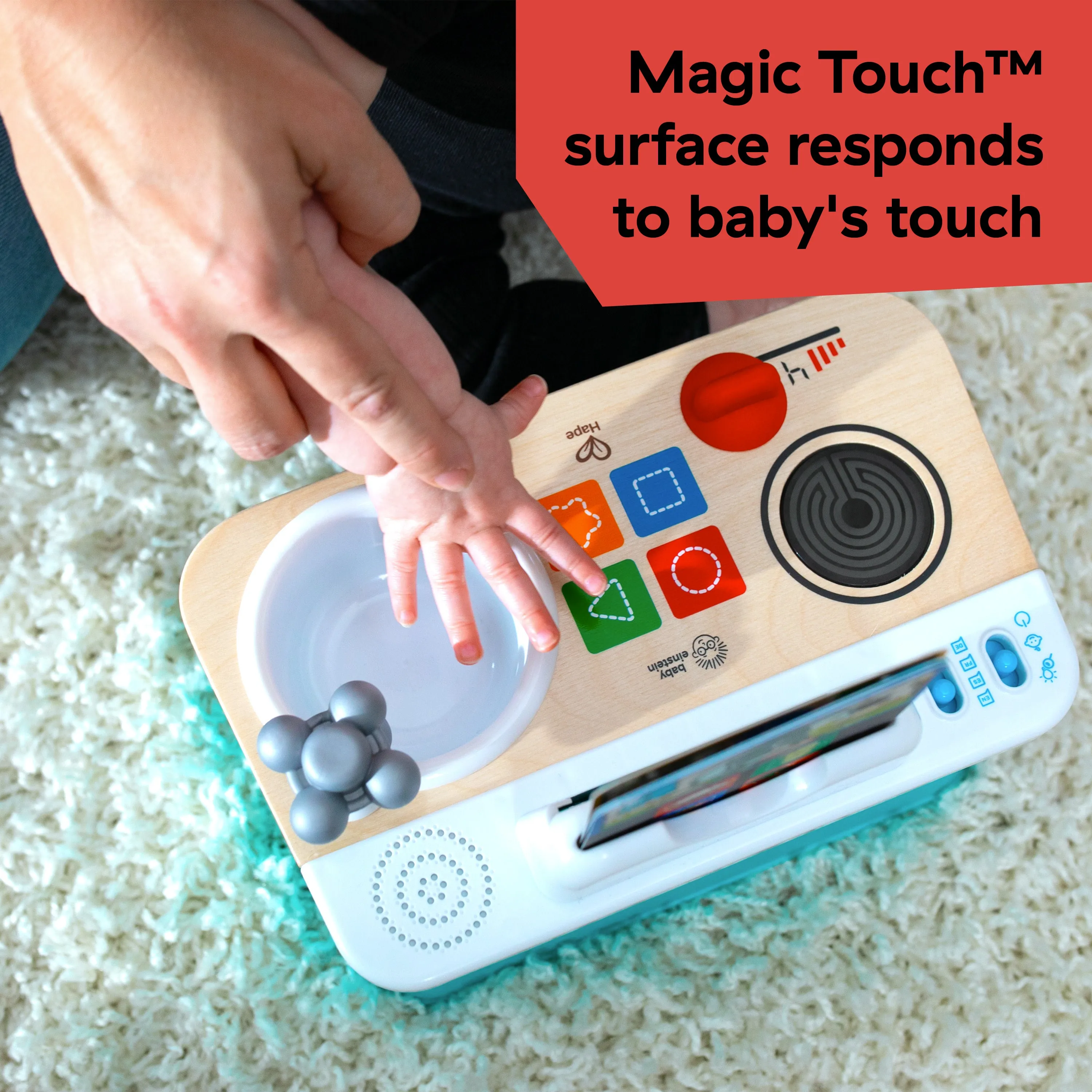 Baby Einstein   Hape Magic Touch Kitchen Pretend to Cook Toy, Ages 9 Months and Up