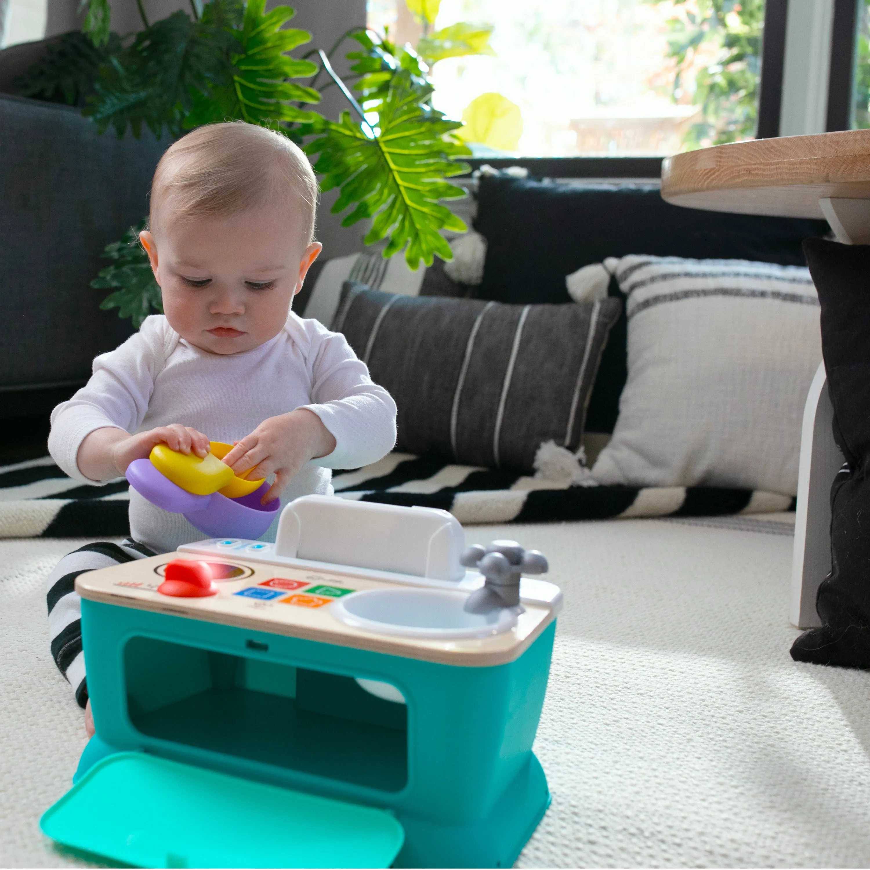 Baby Einstein   Hape Magic Touch Kitchen Pretend to Cook Toy, Ages 9 Months and Up