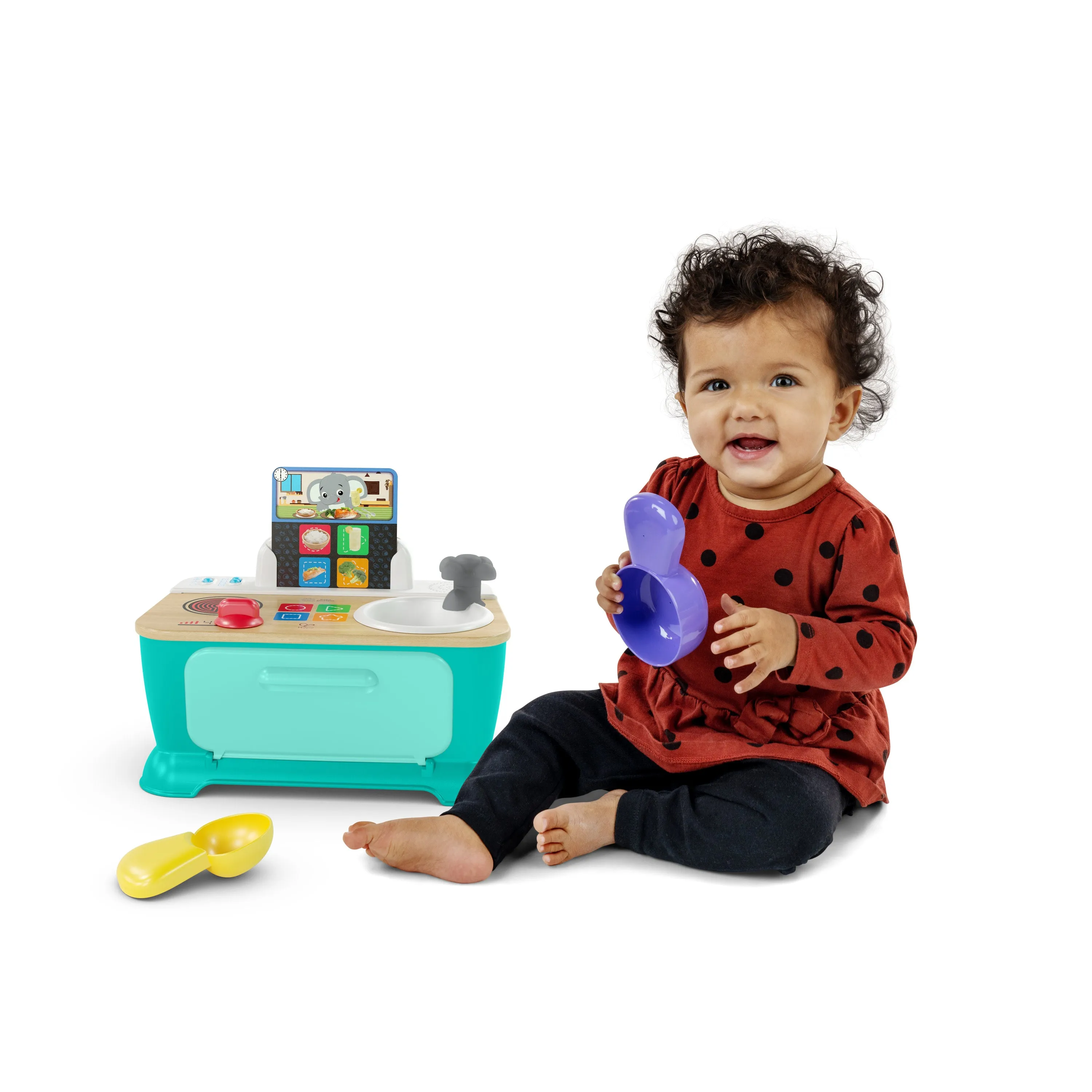 Baby Einstein   Hape Magic Touch Kitchen Pretend to Cook Toy, Ages 9 Months and Up