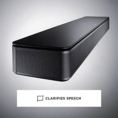 Bose TV Speaker - Small Soundbar with Bluetooth Connectivity - Black