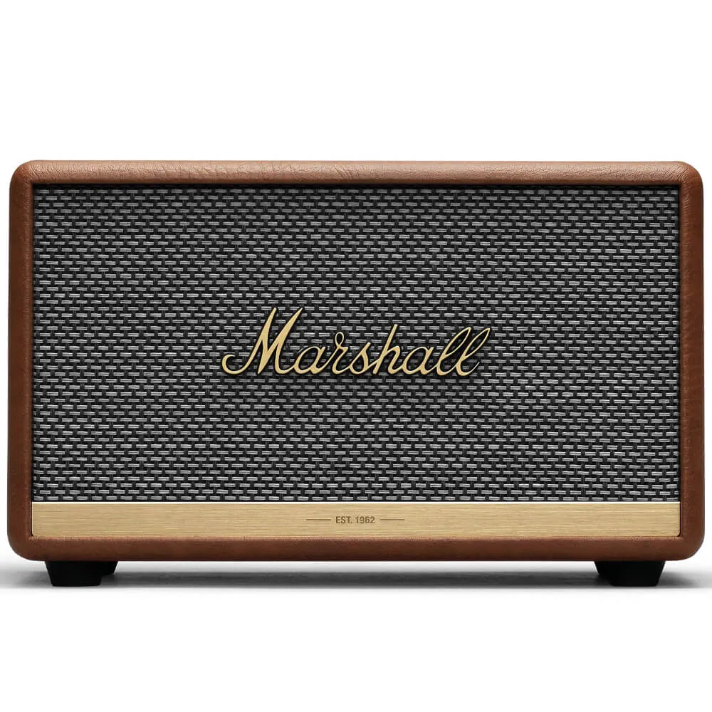 Certified Refurbished - Marshall Acton II Wireless Bluetooth Speaker - Brown