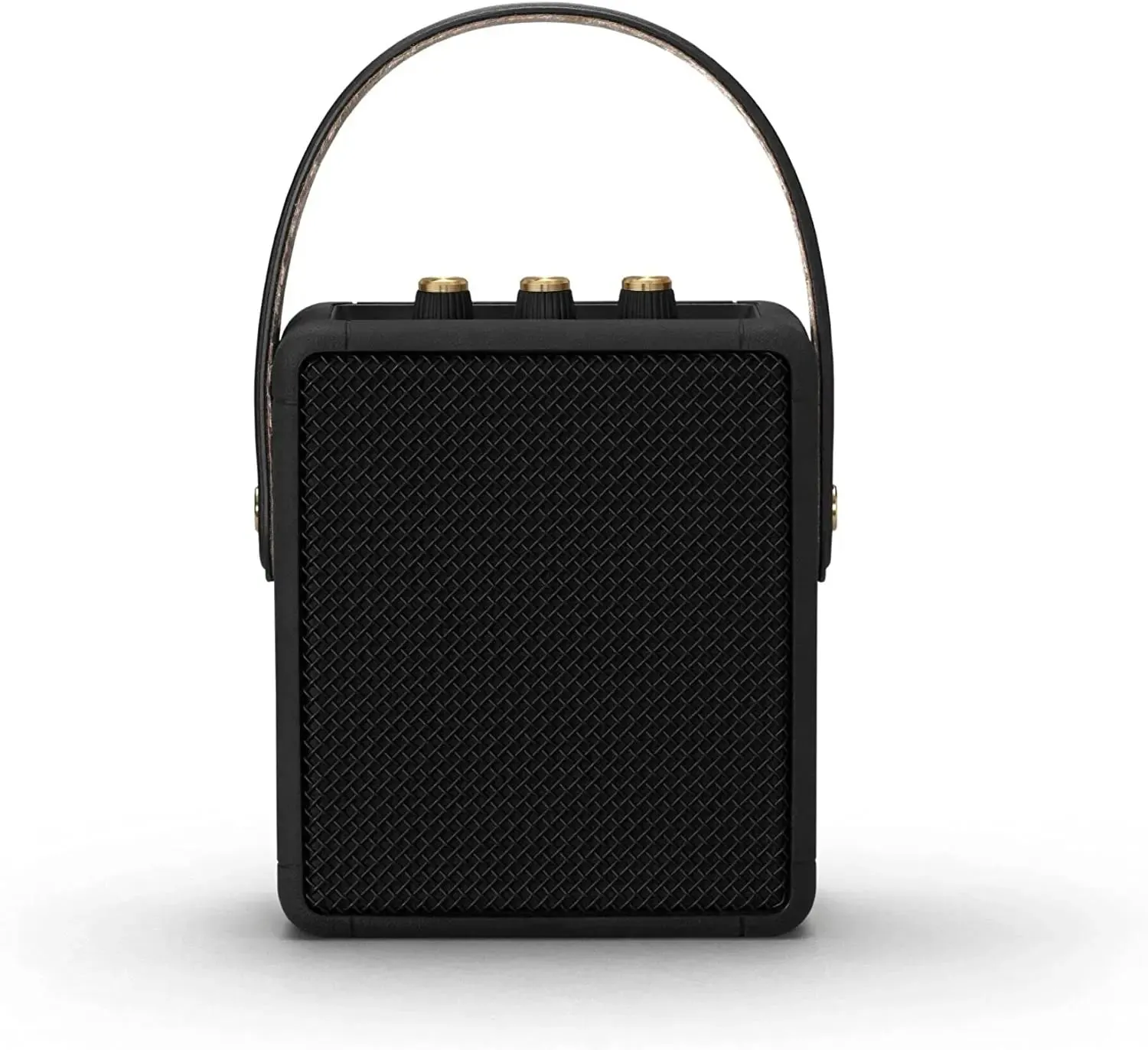 Certified Refurbished - Marshall Stockwell II Portable Bluetooth Speaker - Black and Brass