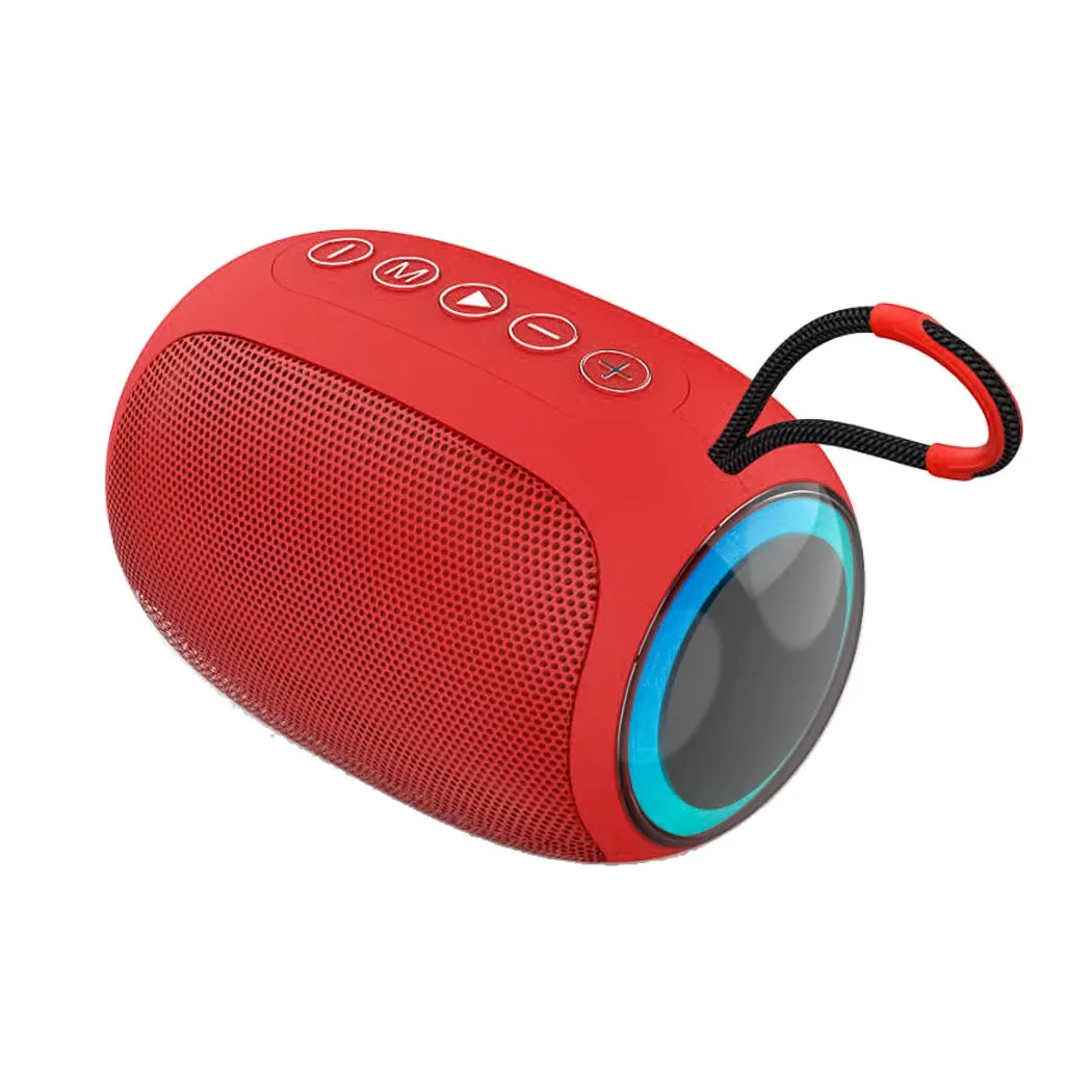 Colorful Wireless Speaker with Heavy Bass  Model: A66(Red)