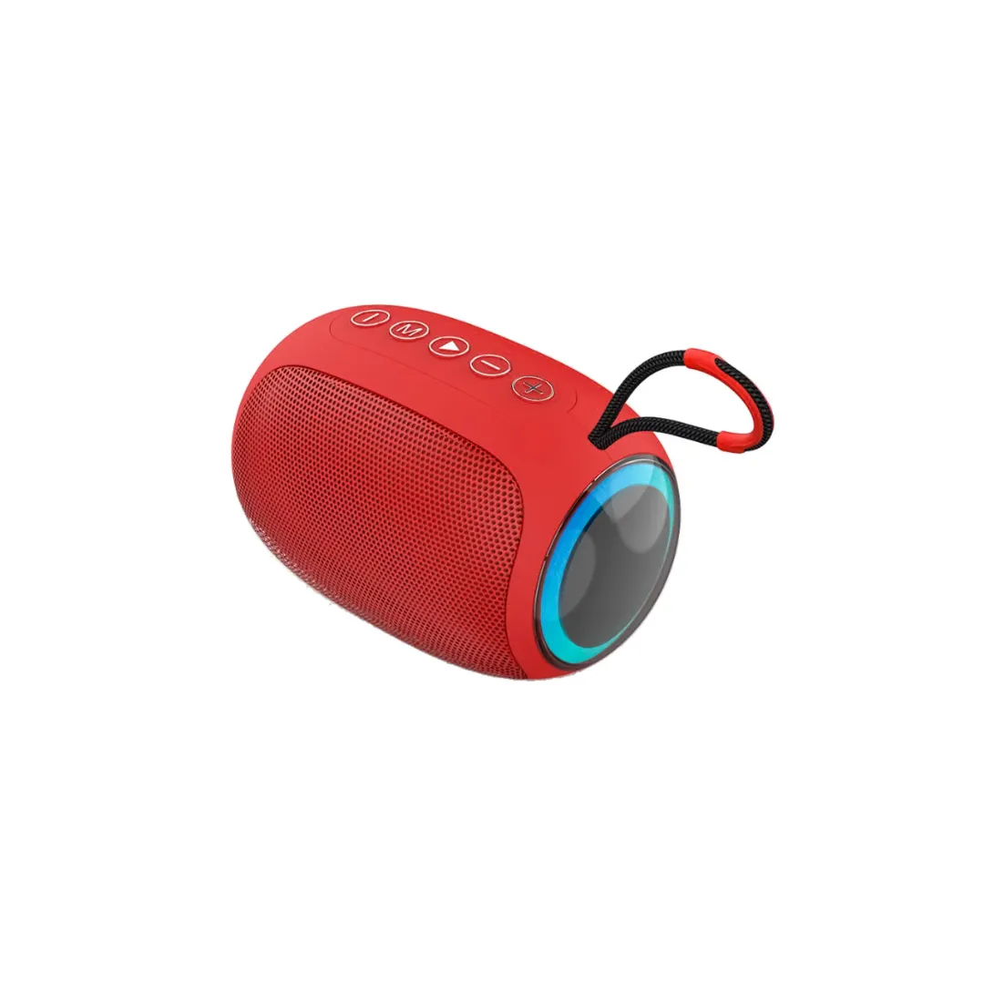 Colorful Wireless Speaker with Heavy Bass  Model: A66(Red)