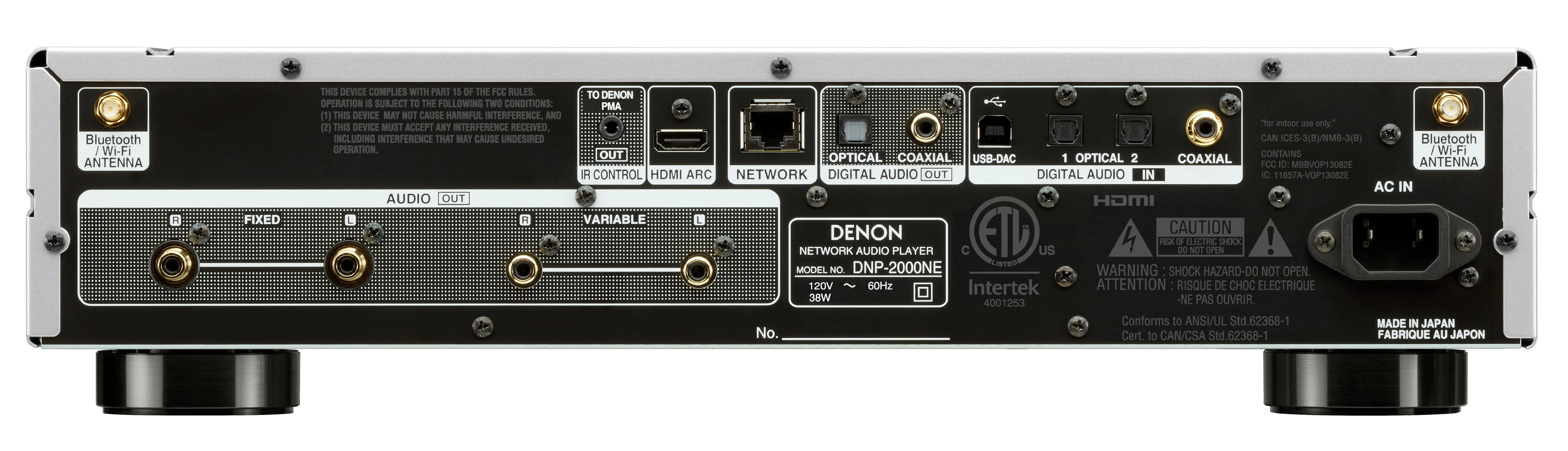 Denon DNP-2000NE High-Resolution Audio Streamer with HEOS Built-in