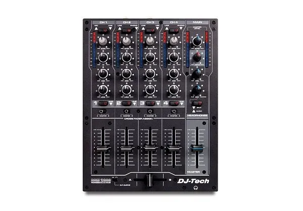 DJ Tech DDM 2000 USB 4-Channel USB DJ Mixer