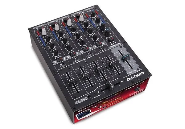 DJ Tech DDM 2000 USB 4-Channel USB DJ Mixer