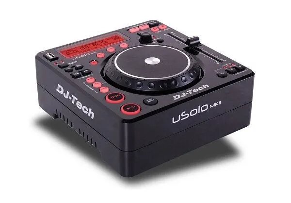 DJ Tech USOLO MKII Compact Twin USB Player and Controller