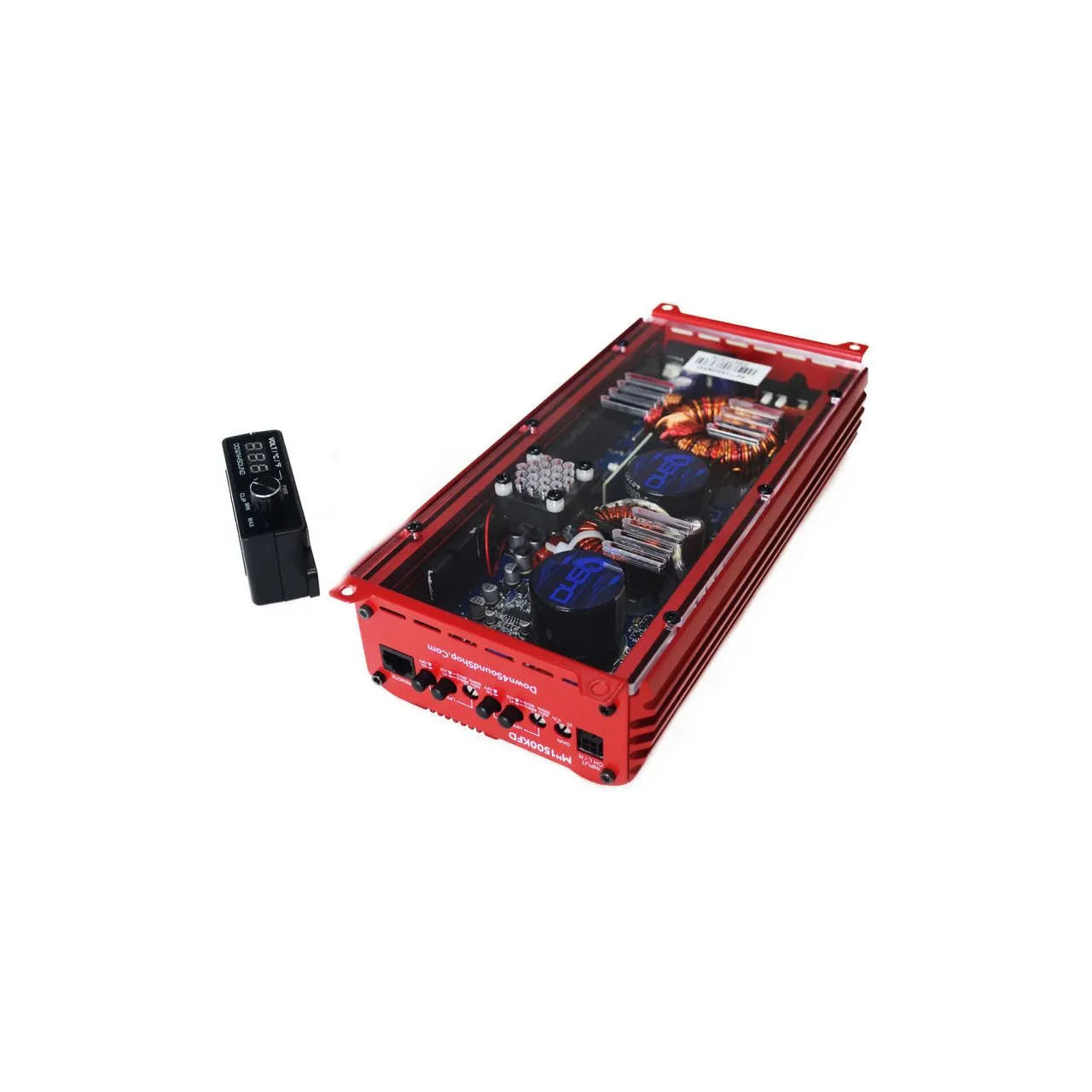 Down4Sound MM1500FKD MINI MAXX RED 1500W RMS Mini Full Bridge Amplifier