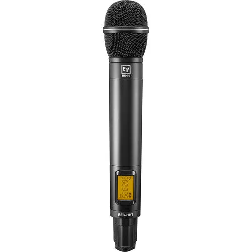 Electro-Voice RE3-ND76-6M Wireless Handheld Microphone System with ND76 Wireless Mic (6M: 653 to 663 MHz)