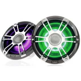 Fusion SG-FL882SPC 8.8" CRGBW LED Marine Speakers 330W - Sports Chrome