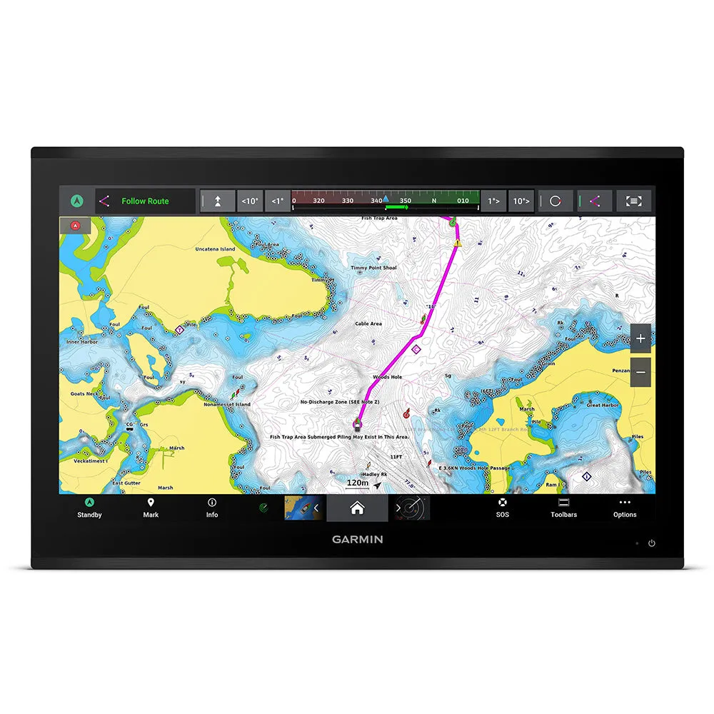 Garmin GPSMAP 9027 27" Premium Chartplotter w/Worldwide Basemap [010-02676-00]