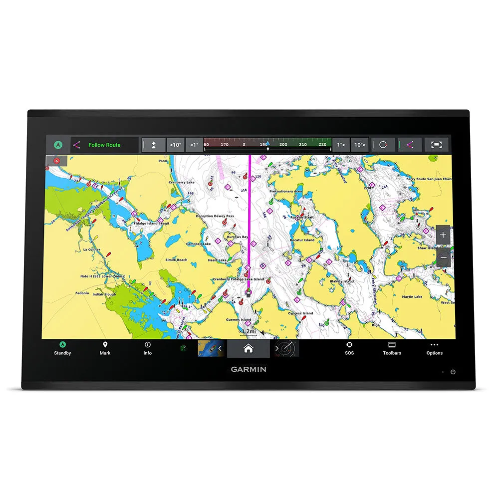 Garmin GPSMAP 9227 27" Premium Chartplotter w/Garmin Navionics  [010-02676-01]