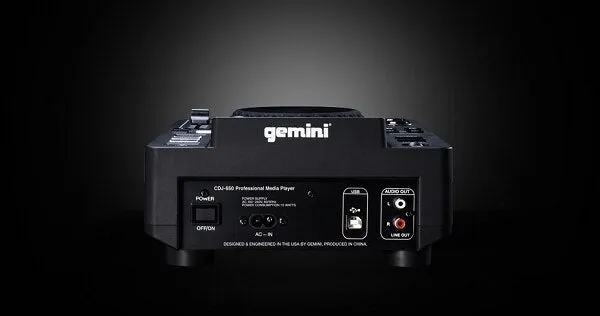 Gemini CDJ-650 Single CD Player