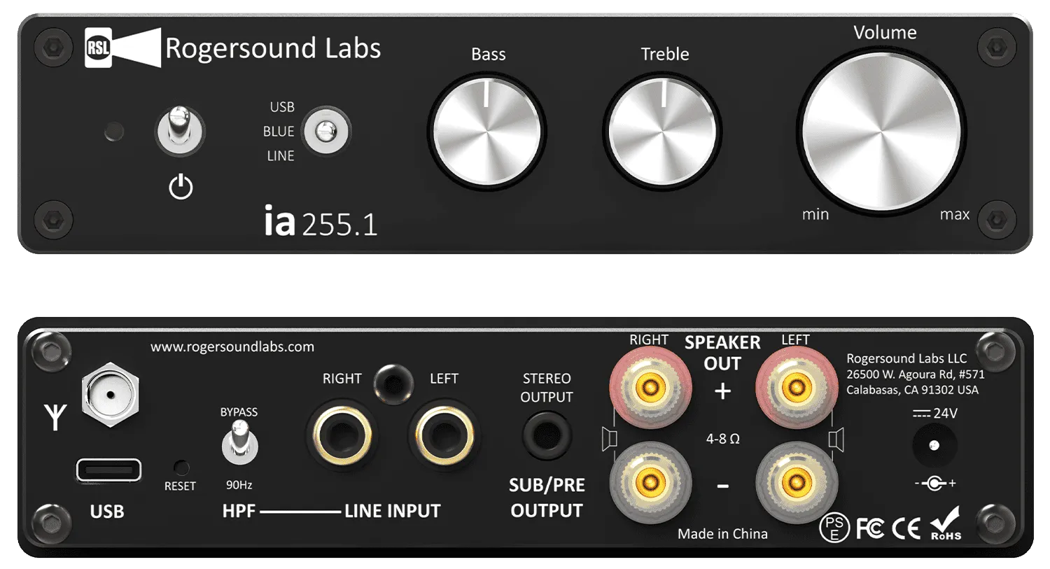 iA255.1 Ultra-Compact Integrated Amplifier