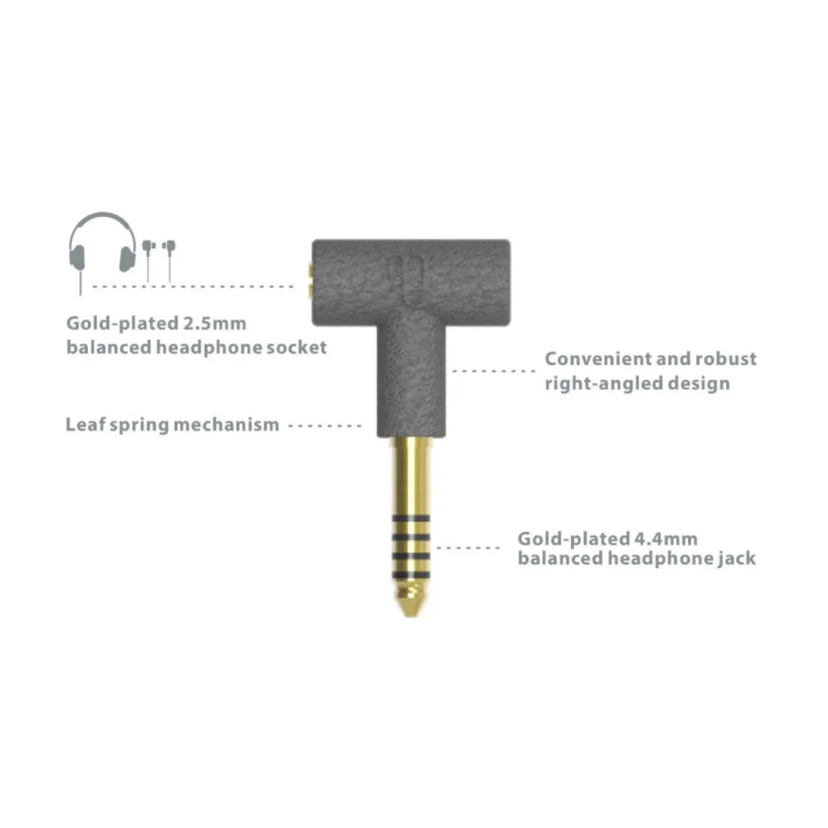 iFi Audio - 2.5mm to 4.4mm Headphone Adapter