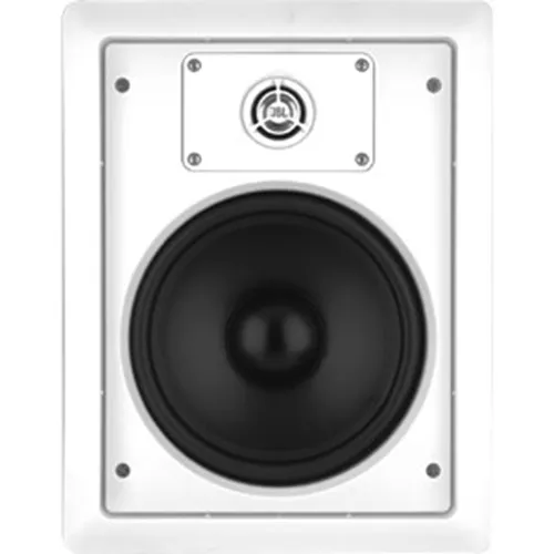 JBL Control 128WT 8" 2-Way 120W In-Wall 70V/100V Speakers (Pair, White)