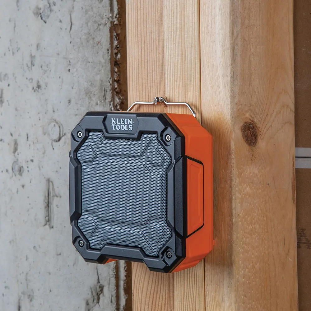 Klein AEPJS3 Bluetooth Jobsite Speaker with Magnet and Hook