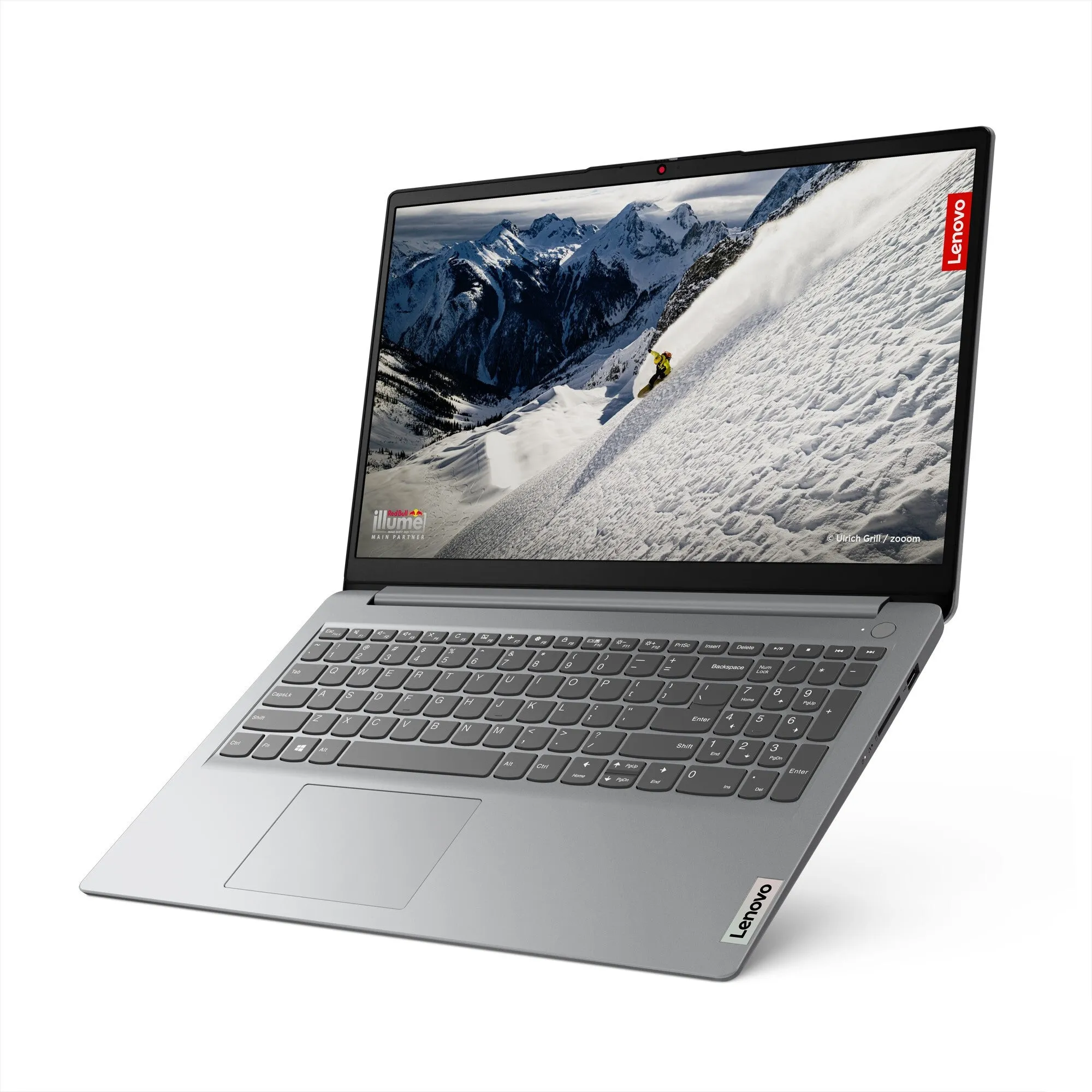 Lenovo IdeaPad 1 15ADA7 AMD Ryzen™ 7 3700U Laptop 39.6 cm (15.6") Full HD 8 GB DDR4-SDRAM 512 GB SSD Wi-Fi 5 (802.11ac) Windows 11 Home in S mode Grey