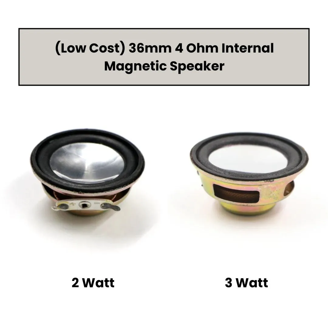 (Low Cost) 36mm 4 Ohm Internal Magnetic Speaker