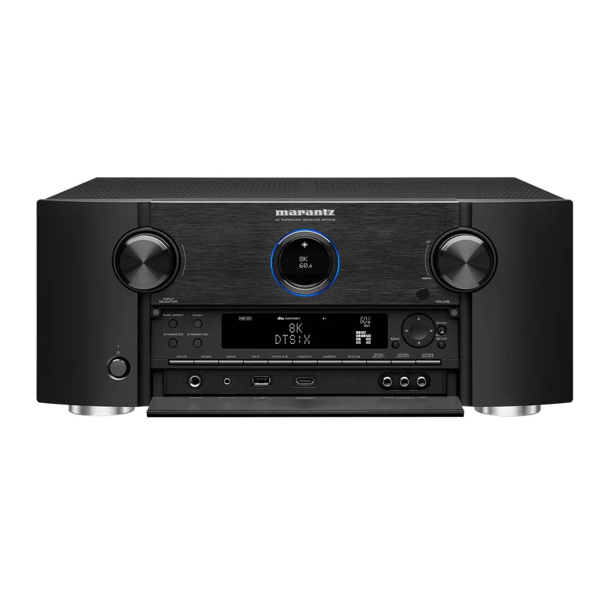 Marantz SR7015 9.2 Ch 8K AV Receiver with 3D Sound and HEOS Built-in