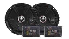 MB Quart - Zc1-216, 6.5 Inch 2 Way Speaker System, Ceramic Coated, Titanium Tweeter, Easy Installation Car Audio