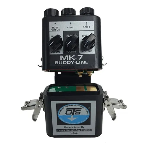 MK-7 BuddyLine Portable two diver air intercom (4 wire only)(comes w/THB-7A headset with boom mic).