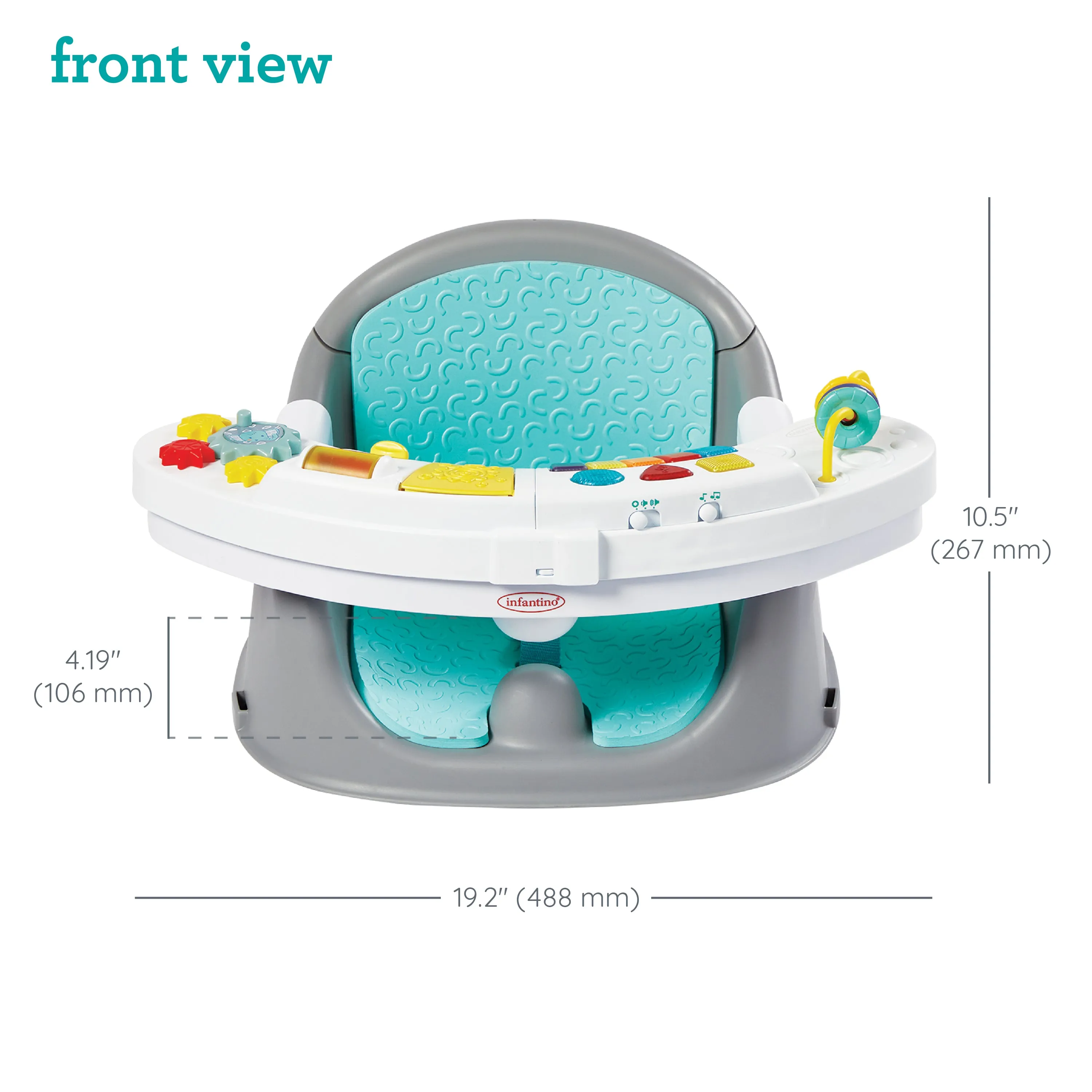 Music & Lights 3-in-1 Discovery Seat & Booster