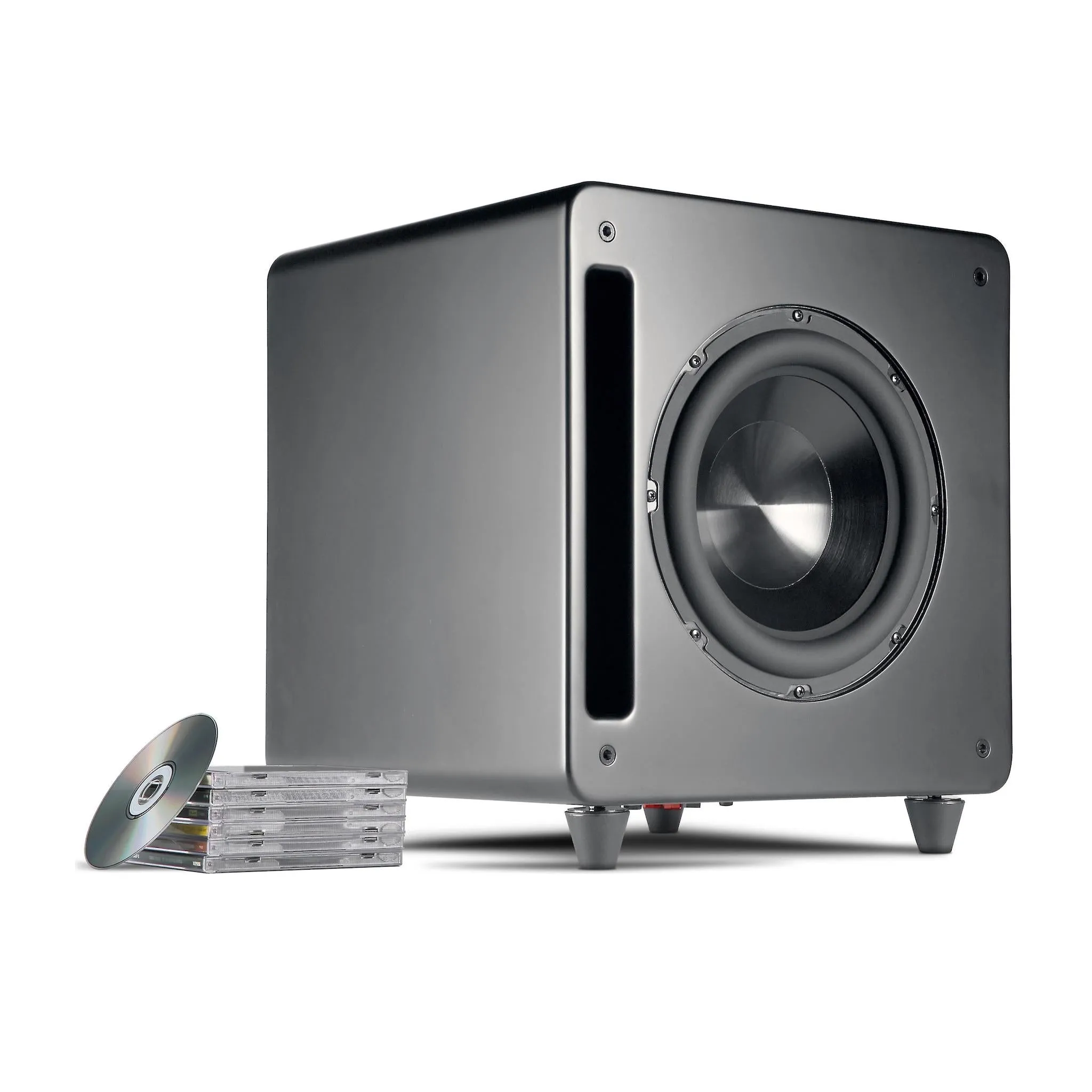 Polk Audio DSW PRO 550 - Powerful 10 Active Subwoofer for Deep Bass and Enhanced Sound Experience