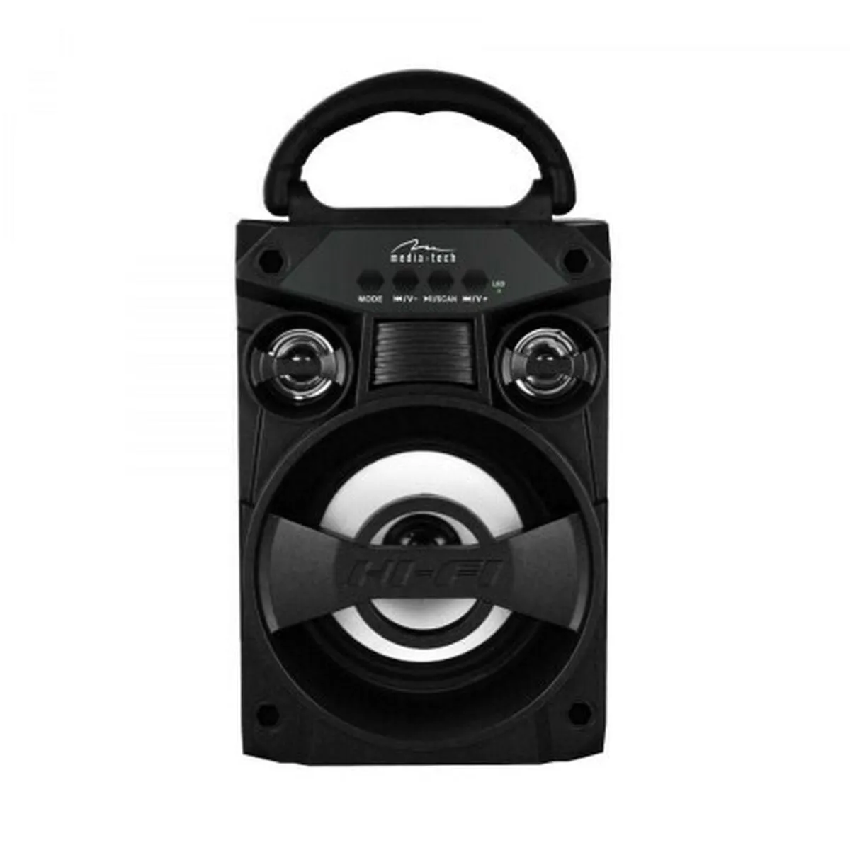 Portable Bluetooth Speakers Media Tech MT3155 Black 6 W