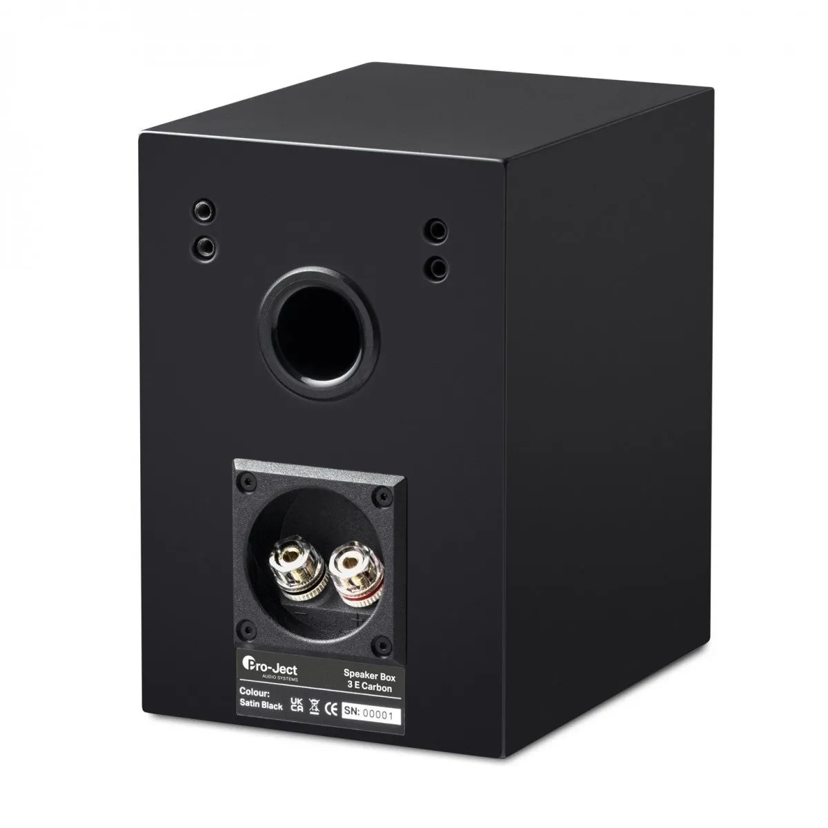 Pro-Ject Speaker Box 3E Carbon Bookshelf Speakers Pair In Black