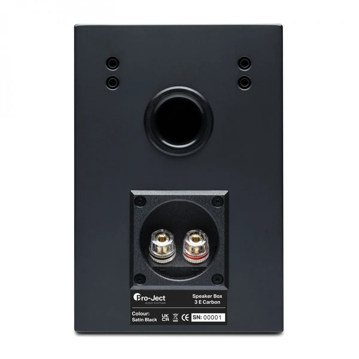 Pro-Ject Speaker Box 3E Carbon Bookshelf Speakers Pair In Black