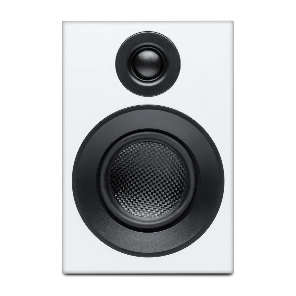 Pro-Ject Speaker Box 3E Carbon Bookshelf Speakers Pair White