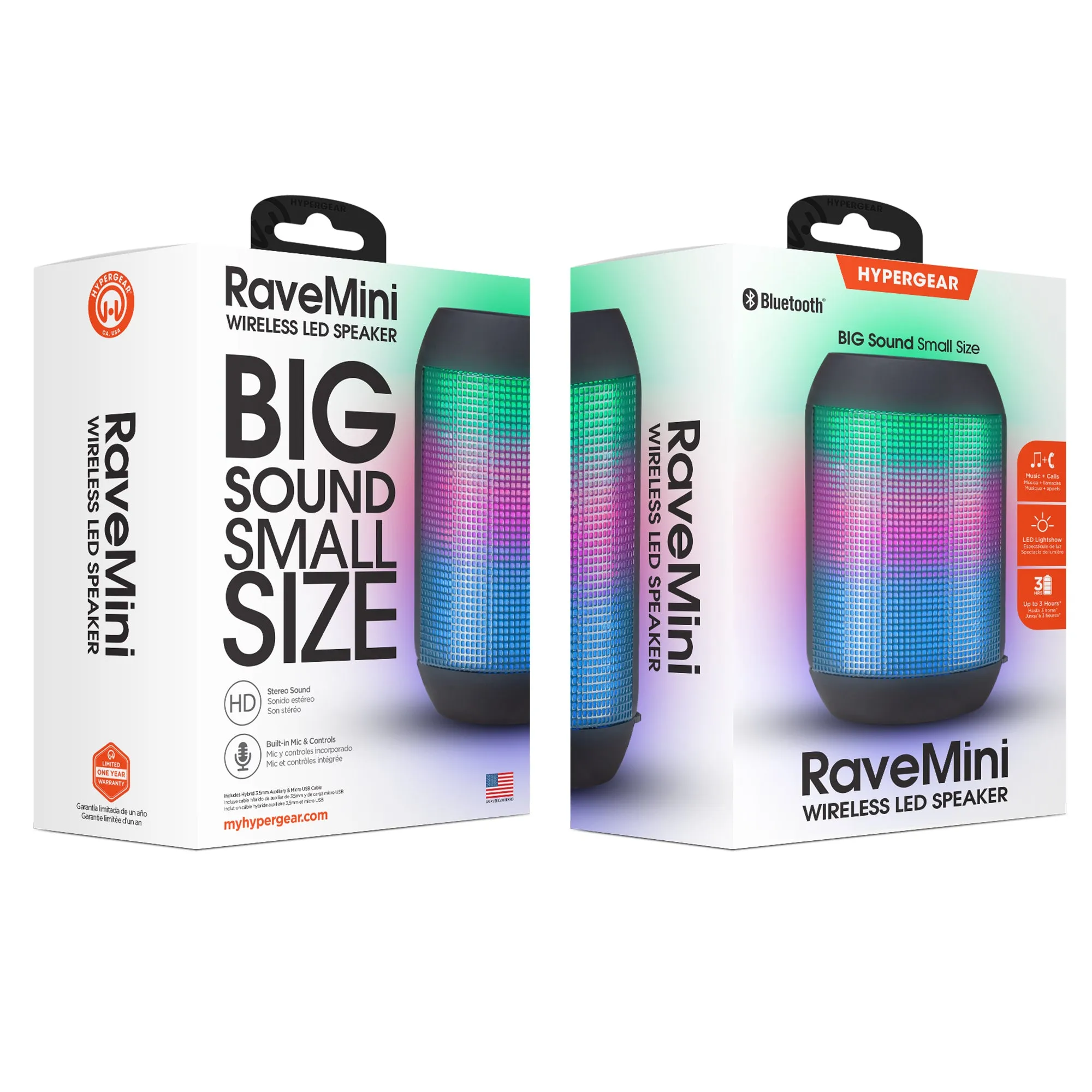 RaveMini Wireless LED Speaker