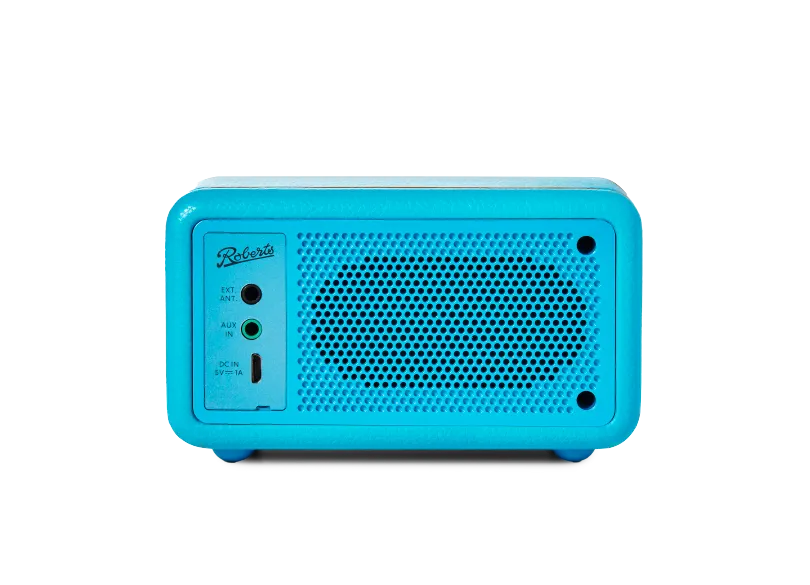 Roberts Revival Petite DAB DAB  Bluetooth Rechargeable Digital Radio Electric Blue