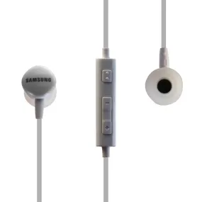 Samsung Wired Stereo Headset Headphones with In-Line Microphone HS130 - White