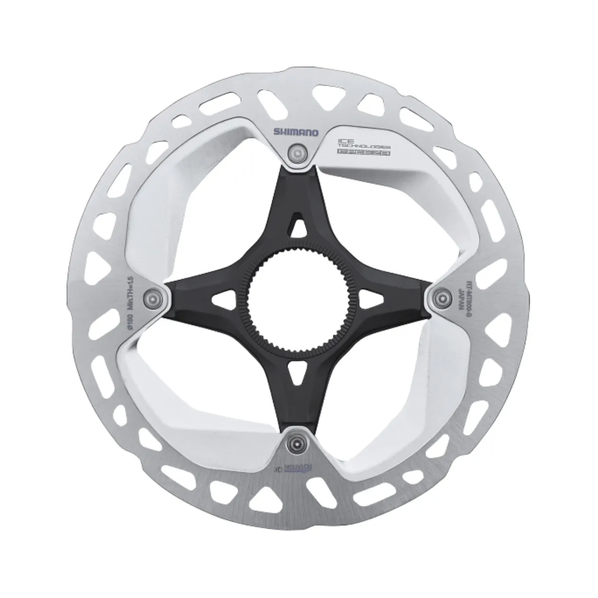 Shimano RT-MT800 Center Lock 160mm Brake Disc with Internal Gear