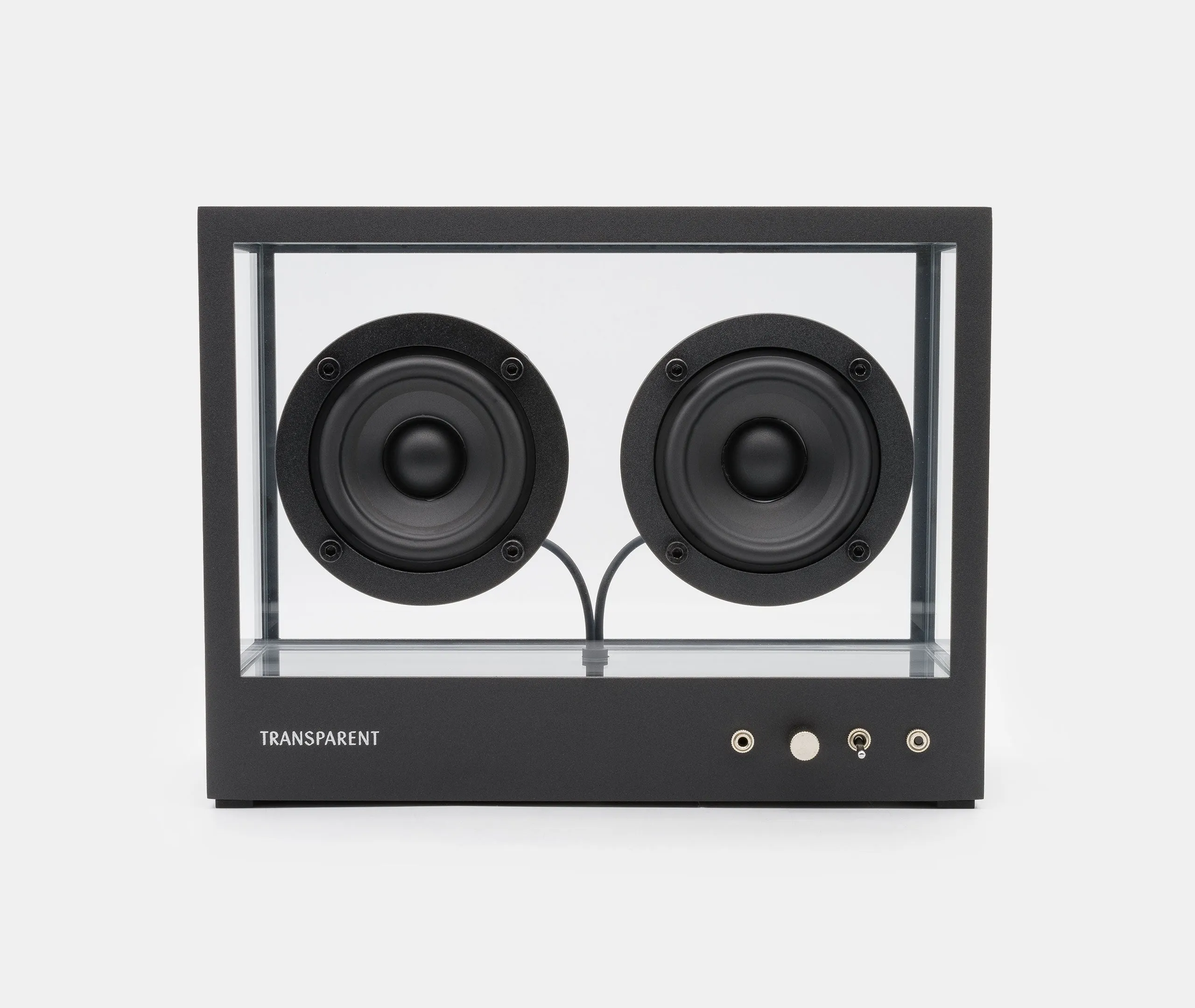 Small Transparent Speaker - Black