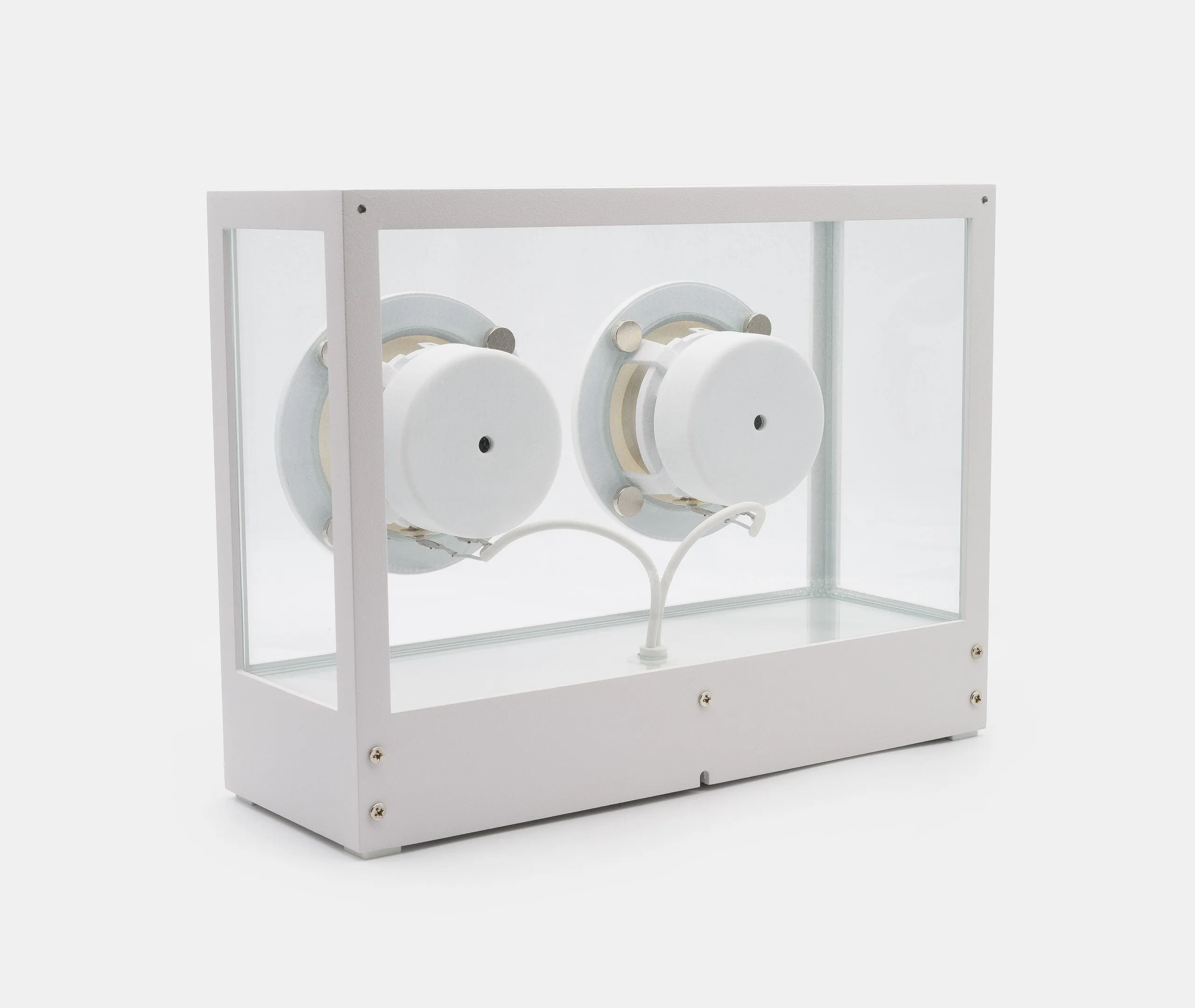 Small Transparent Speaker - White