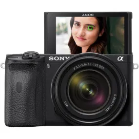 Sony a6600 Mirrorless Camera with 18-135mm Lens