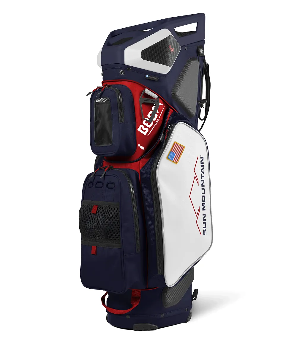 Sun Mountain 2022 Boom Bag Golf Cart Bag with Speakers